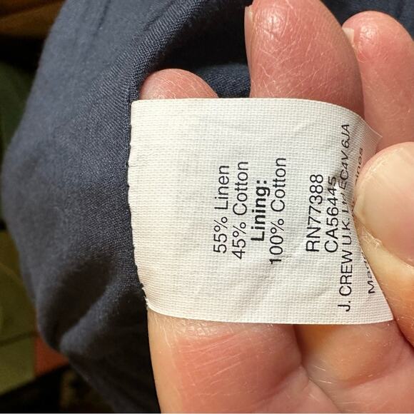 J. Crew women’s skirt size 2 navy blue - Picture 6 of 9